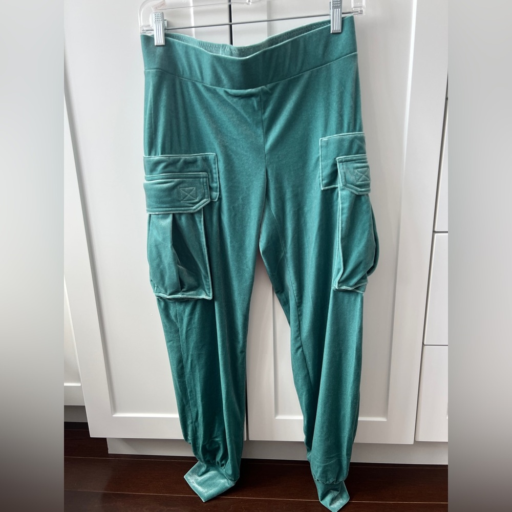 Norma Kamali velour sweatpants